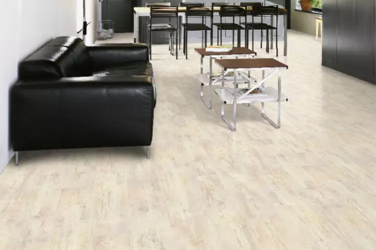 Piso flotante tabla angosta